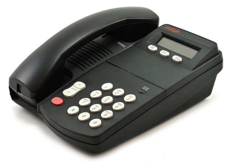 Avaya 4400D Black Display Digital Phone - Grade A Refurbished - Avaya refurbished available on PCLiquidations