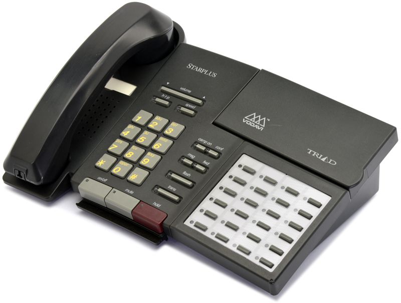 Vodavi Starplus Triad TR9013-71 24-Button Charcoal  Digital Speakerphone - Grade A TR-9013-71 Refurbished -  refurbished available on PCLiquidations