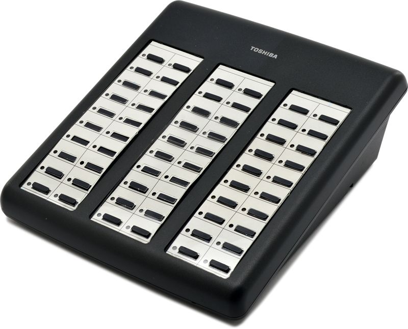 Toshiba DDSS3260 60-Button Digital Direct Station - Charcoal Refurbished - Toshiba refurbished available on PCLiquidations