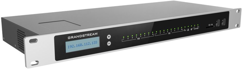 Grandstream UCM6308 IP PBX Server w/8FXO and 8FXS Ports Refurbished - Grandstream refurbished available on PCLiquidations