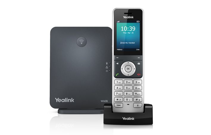 Yealink W60P DECT IP Cordless Phone Package Refurbished - Yealink refurbished available on PCLiquidations